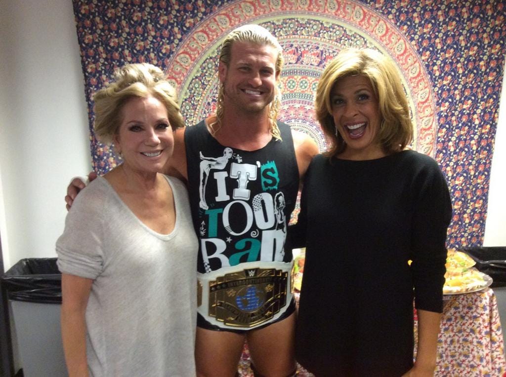 WWE Takes To Brooklyn, Bafflingly Hangs Out With Kathie Lee and Hoda | by  NYU Local | NYU Local