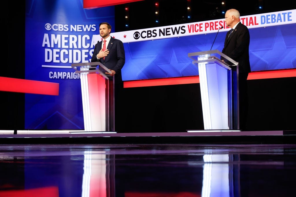 A Surprising Show of Civility: Walz and Vance Face Off in a Polite VP Debate