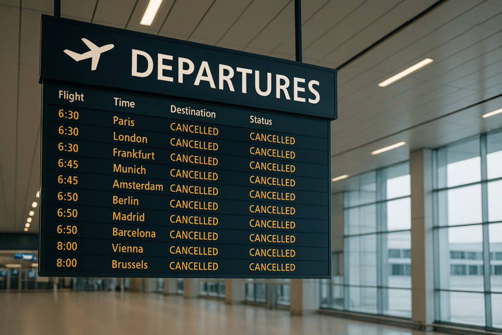 Il 9 gennaio si preannuncia come una delle giornate più difficili per chi deve viaggiare in aereo.
