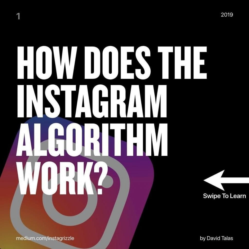 How Does The Instagram Algorithm Work? | by Ruslan Galba | Medium