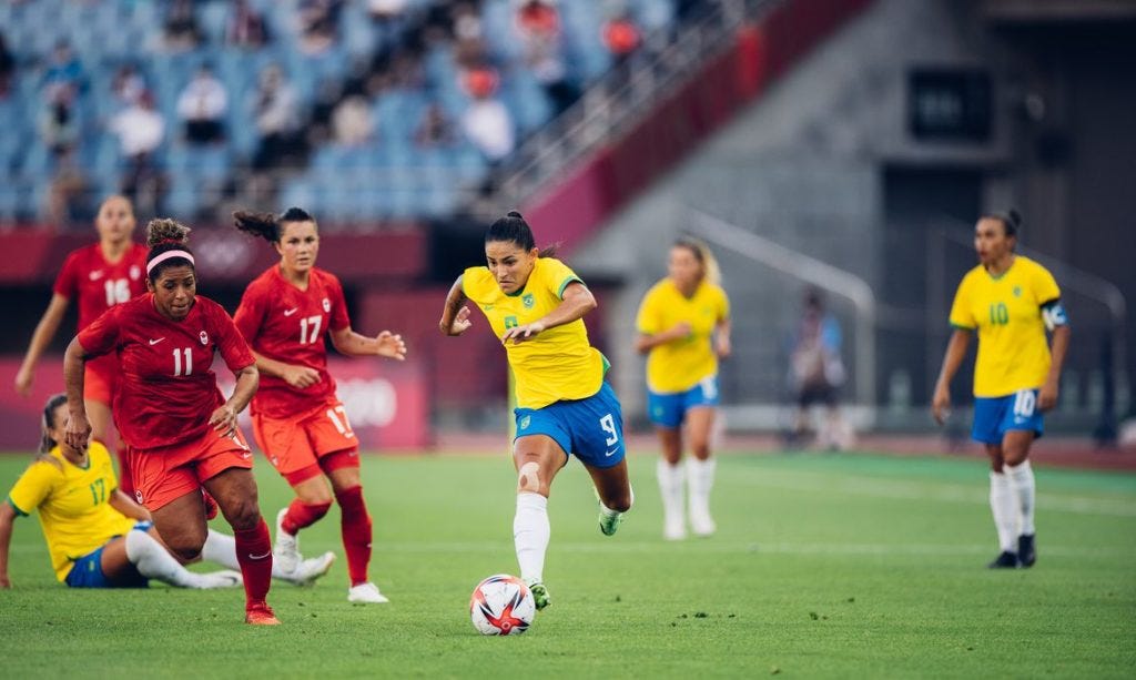 ♀️⚽ O futebol é feminino sim senhor