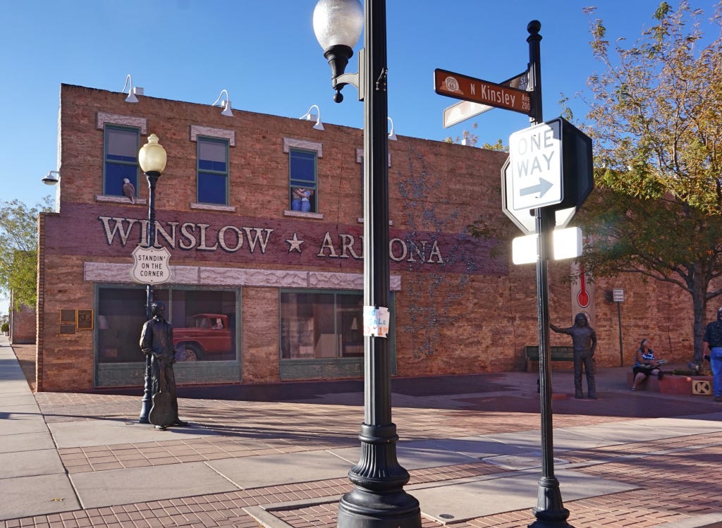 The Eagles Take It Easy Winslow Arizona Public Park Full T-Shirt