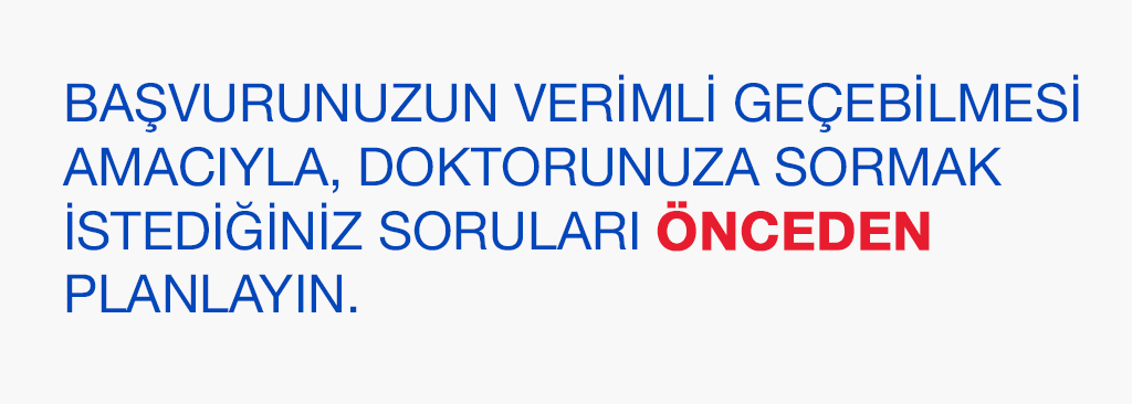 Doktorunuzla Konuşun