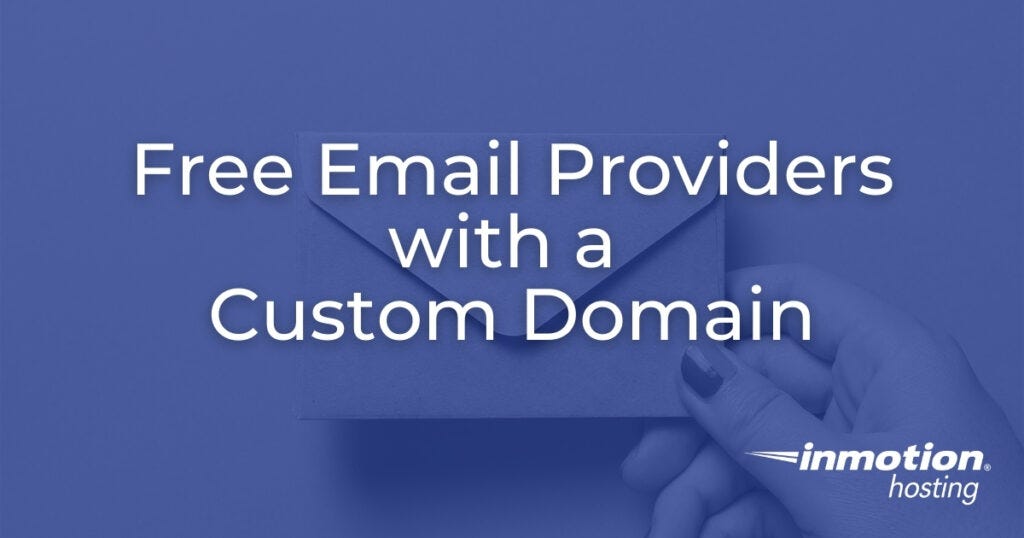 3 Free Email Providers with a Custom Domain by Shieshadonal Nov