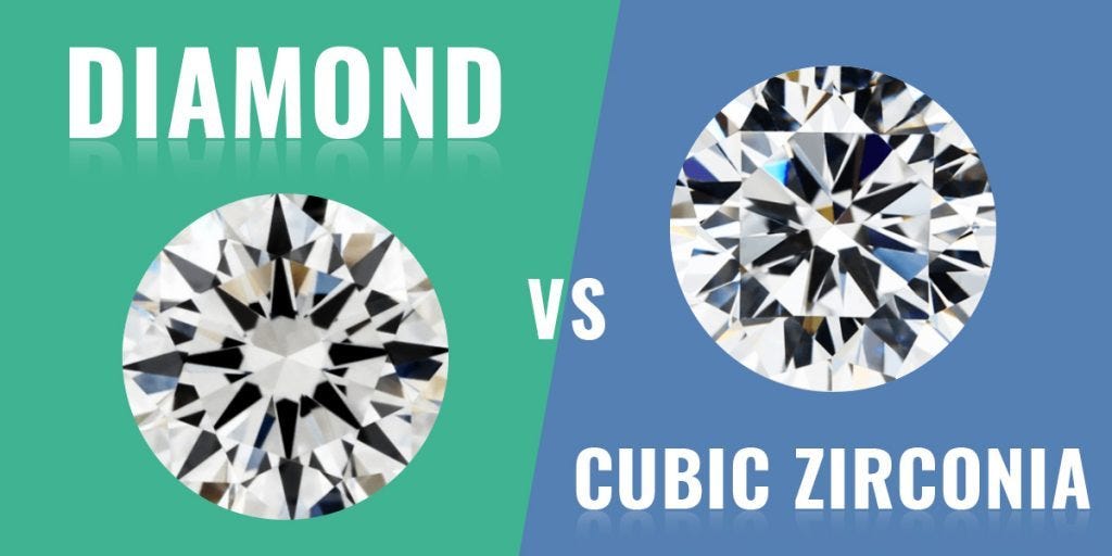 Cubic Zirconia vs Diamond: How to Tell the Difference