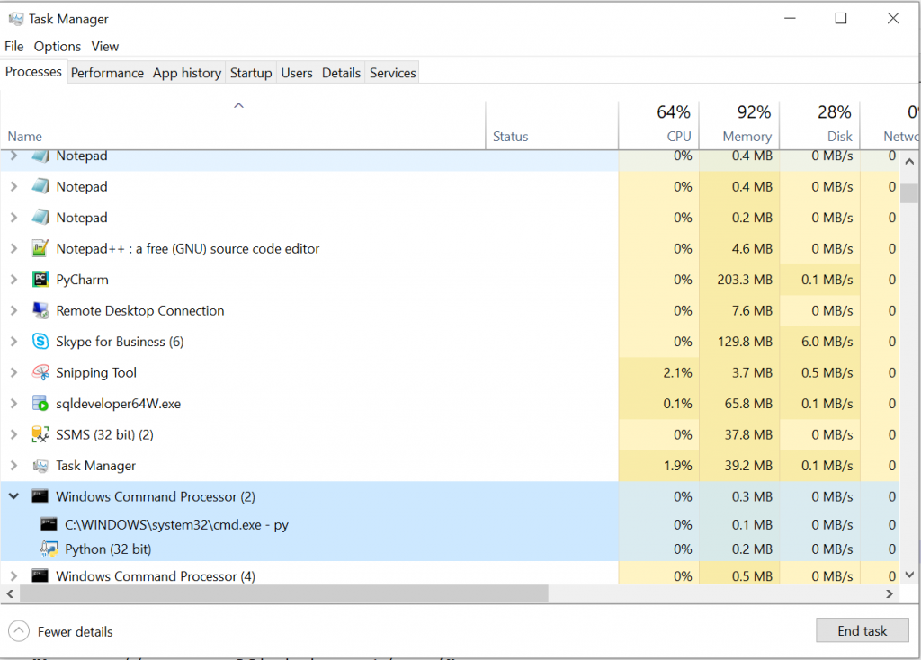 Python to close windows application process | by codeforests | Medium