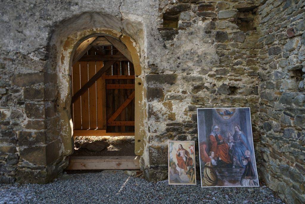 Tabuľové maľby z roku 1545 — Liptovská Anna