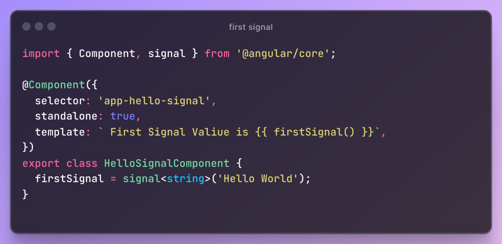 Angular Signals Explained: A Comprehensive Guide for Developers | by ...
