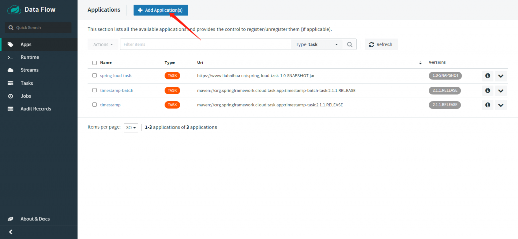How to publish Spring Cloud Task to Data Flow for execution? | by HBLOG ...