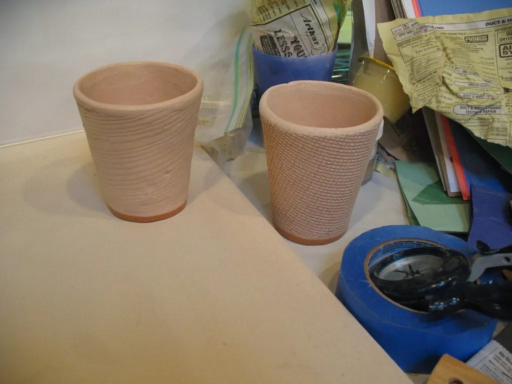 Bisquware. Bisqueware can be said to be a pottery… by Terry Connor