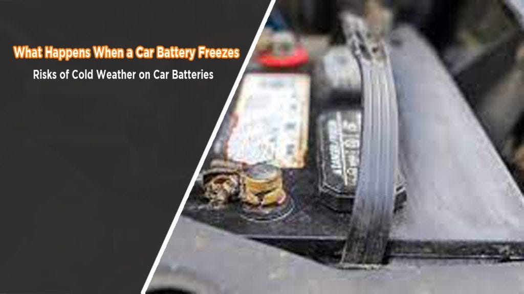 What Happens When a Car Battery Freezes? by Polarcandy Medium
