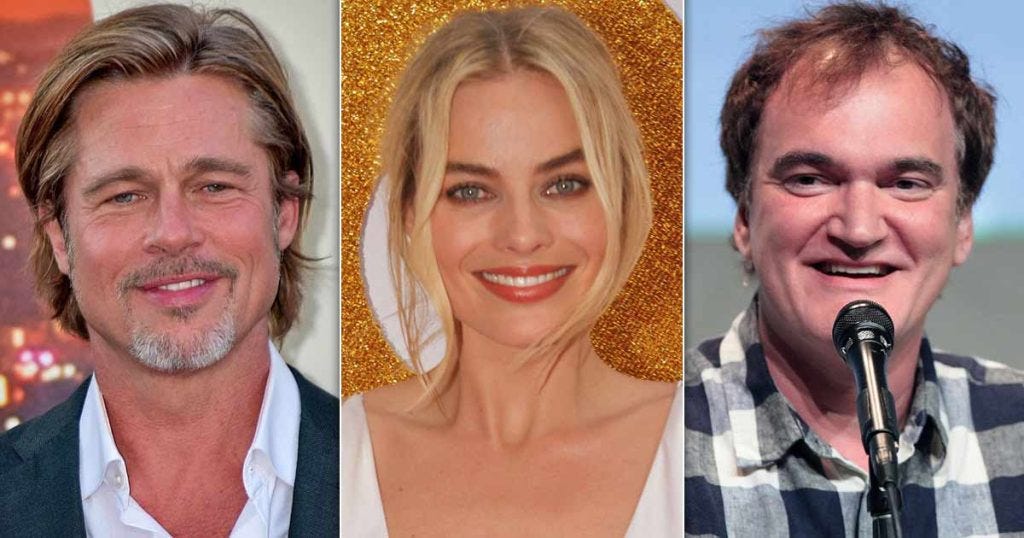 When Brad Pitt Thanked Margot Robbie’s Feet While Poking Fun At Quentin ...