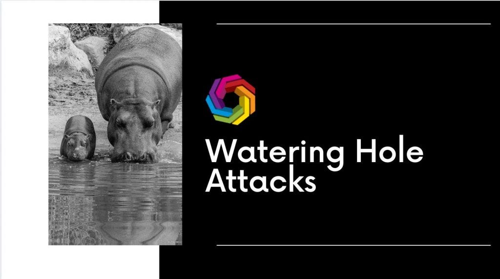 Watering Hole Attacks. 1. What is a What are watering hole… by