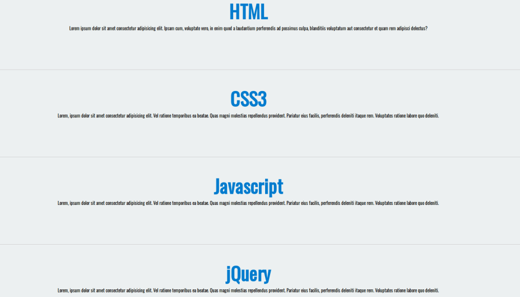 Learn to Make One Page Scroll Navigation by Pacific P. Regmi Medium