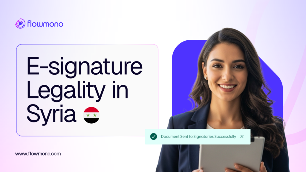 E-signature Legality in Syria