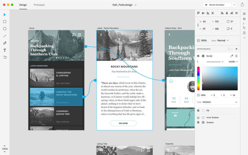 Adobe Experience Design CC, a new tool for UX (and other links this week) |  by Fabricio Teixeira | UX Collective