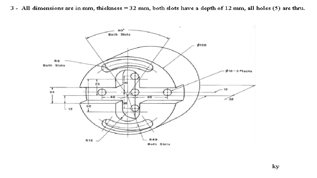 Solidworks Slot Dimension Drawing by primeblackjack Medium