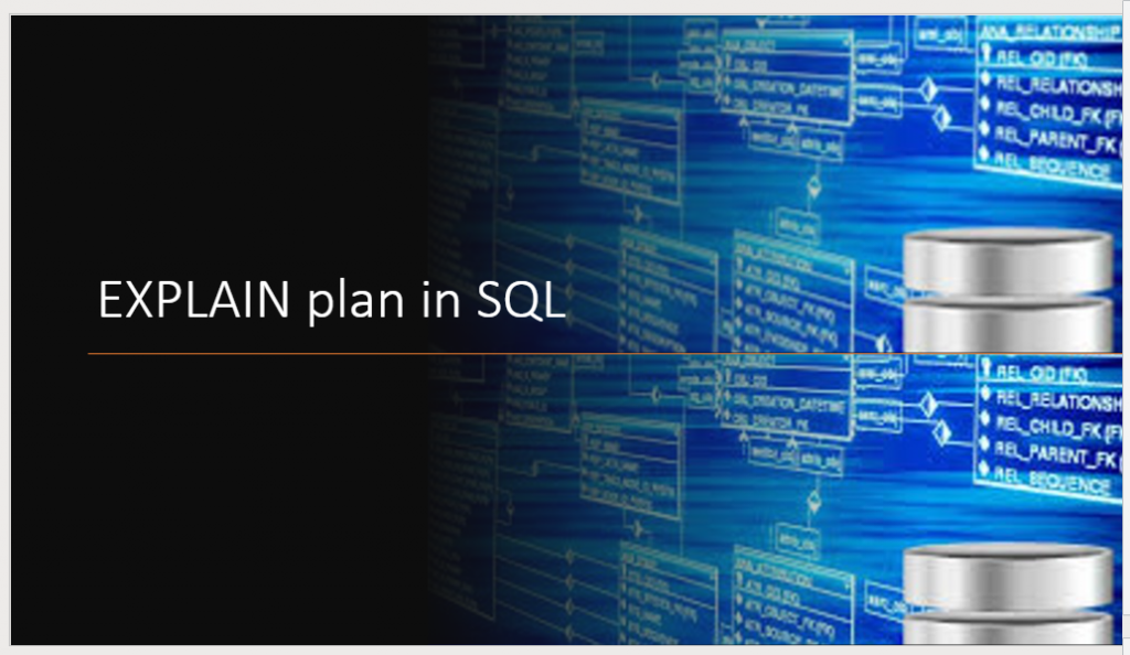 SQL EXPLAIN command — Query Plan. The PostgreSQL query planner is the ...