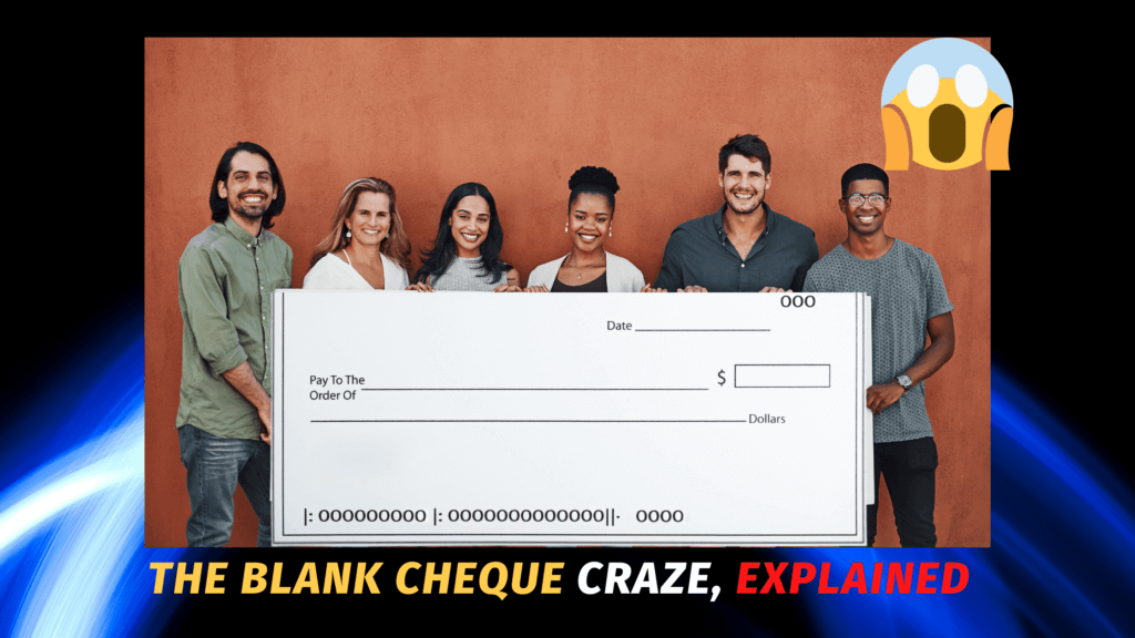 Blank Cheque Company Mania Explained. by Shivendra Bhatia Peaceful
