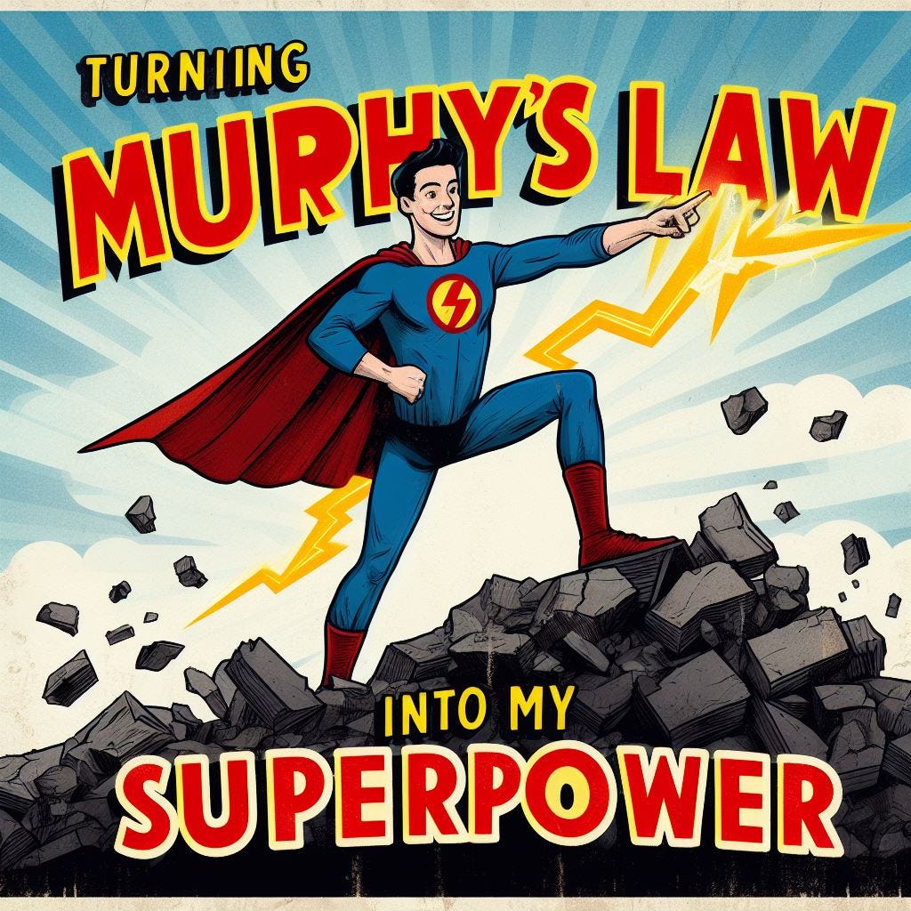 How to Turn Murphy’s Law into Your Superpower by Sharleez Safi Oct