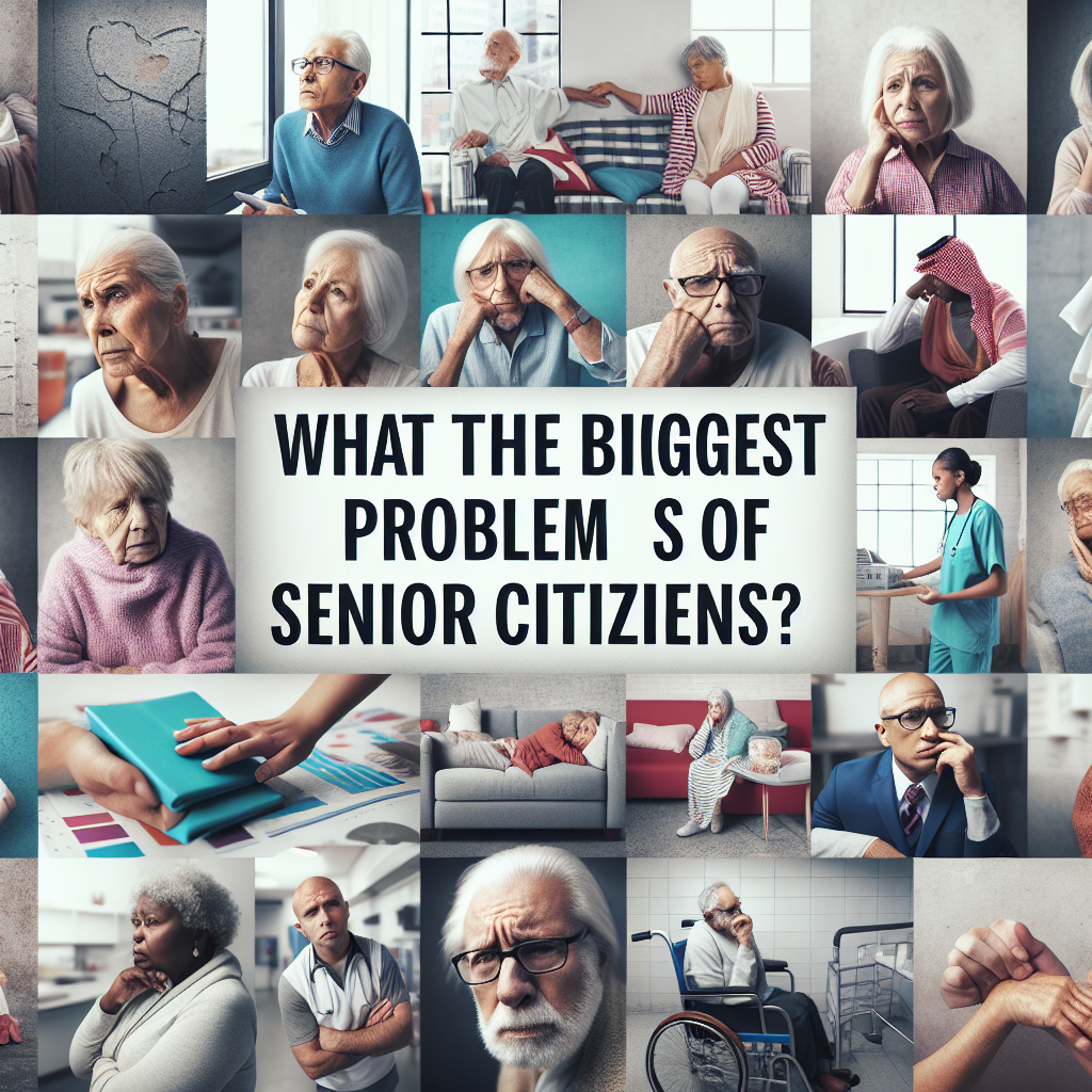 Addressing the Greatest Challenge Facing Senior Citizens Today
