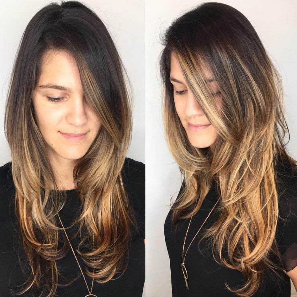 Long Face Framing Layers