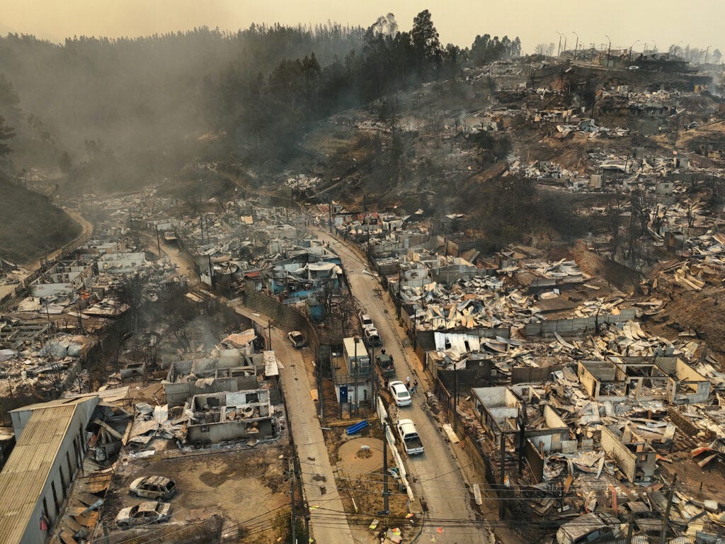 Chile Declares State of Emergency as Deadly Wildfires Ravage Southern Regions