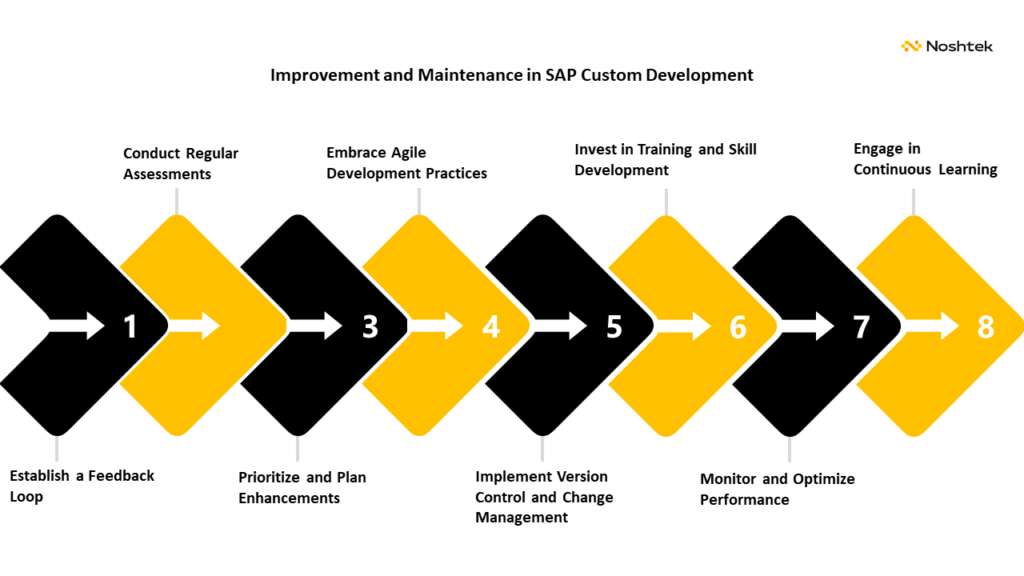 Strategies for Continuous Improvement and Maintenance in SAP Custom