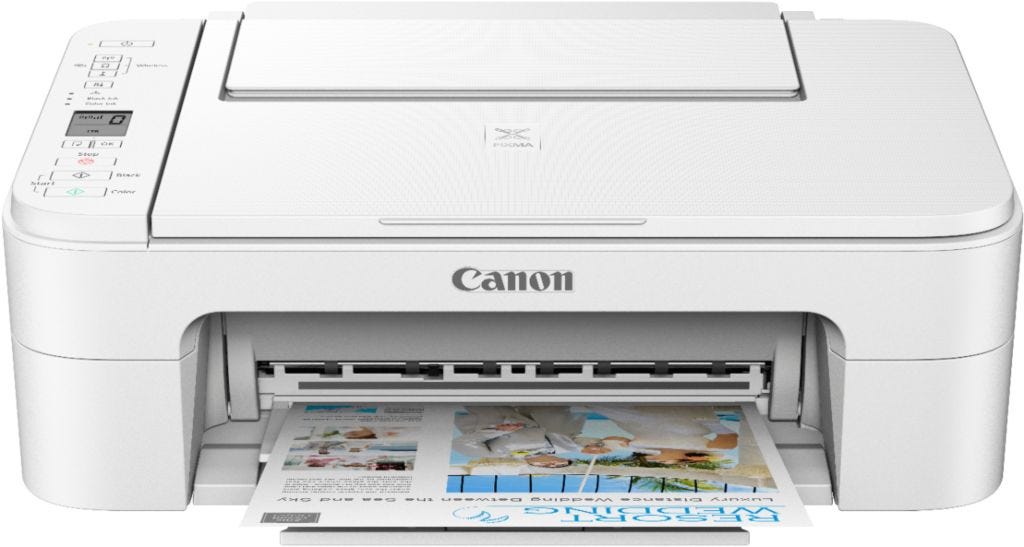 Canon TS3322 The Best Wireless AllInOne Inkjet Printer by