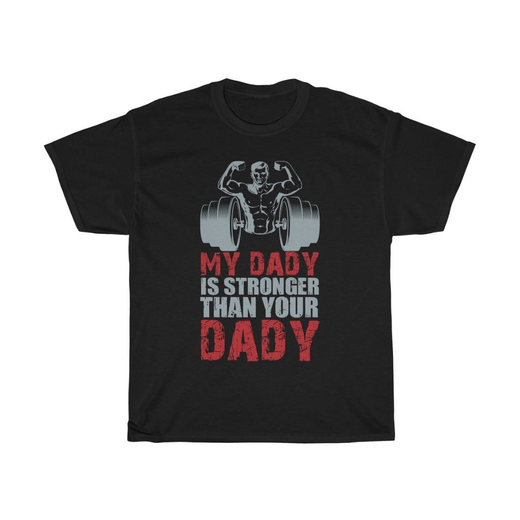 Gym Dad Shirt | by TeeBudget | Medium