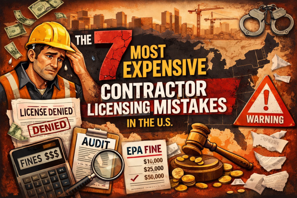 The 7 Most Expensive Contractor Licensing Mistakes in the U.S. — Contractor Qualifier Connect