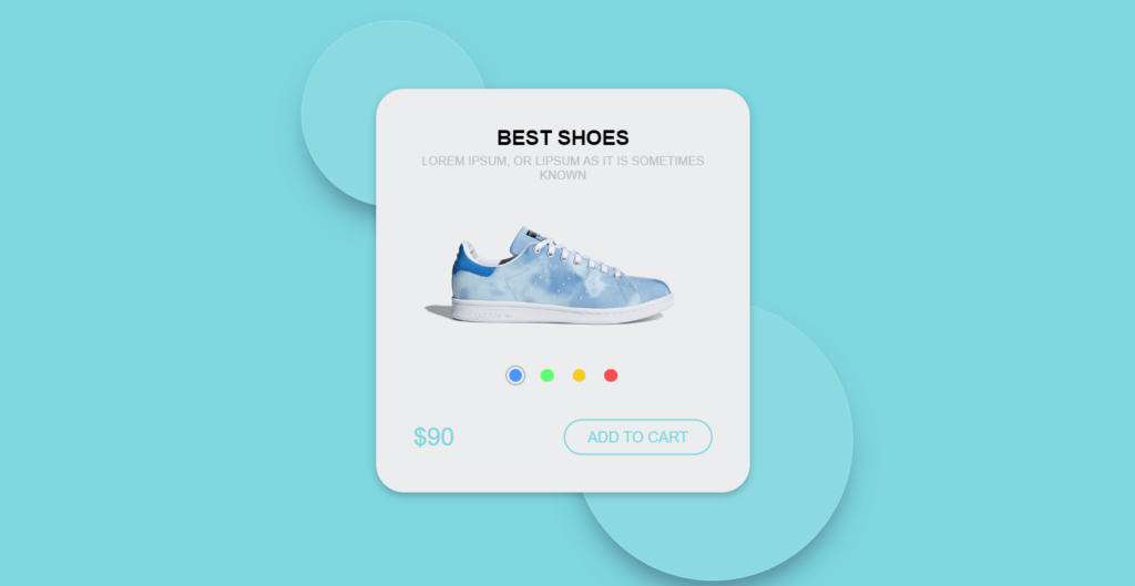 The product page in Html and CSS with source code | by geekyboi | Medium image.