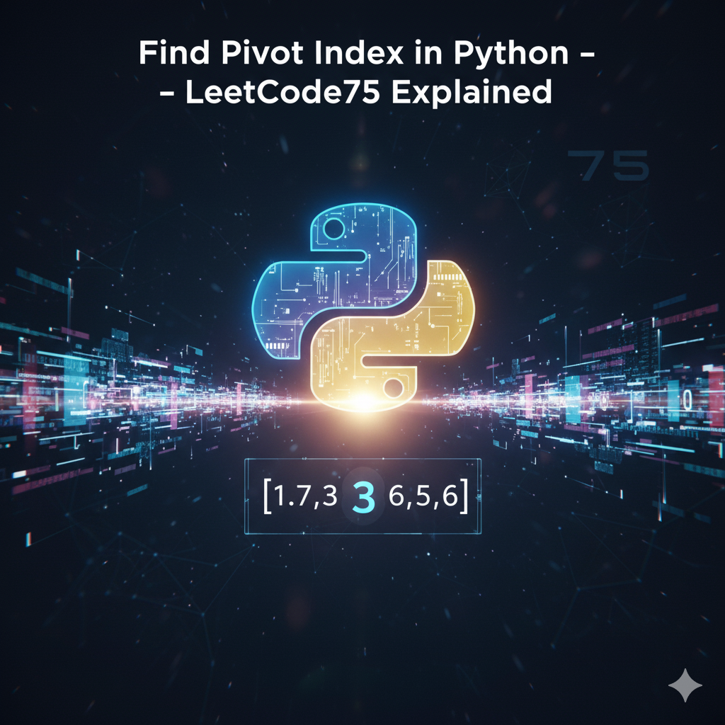 Find Pivot Index in Python-LeetCode75 Explained | by Vanita AI | Sep ...