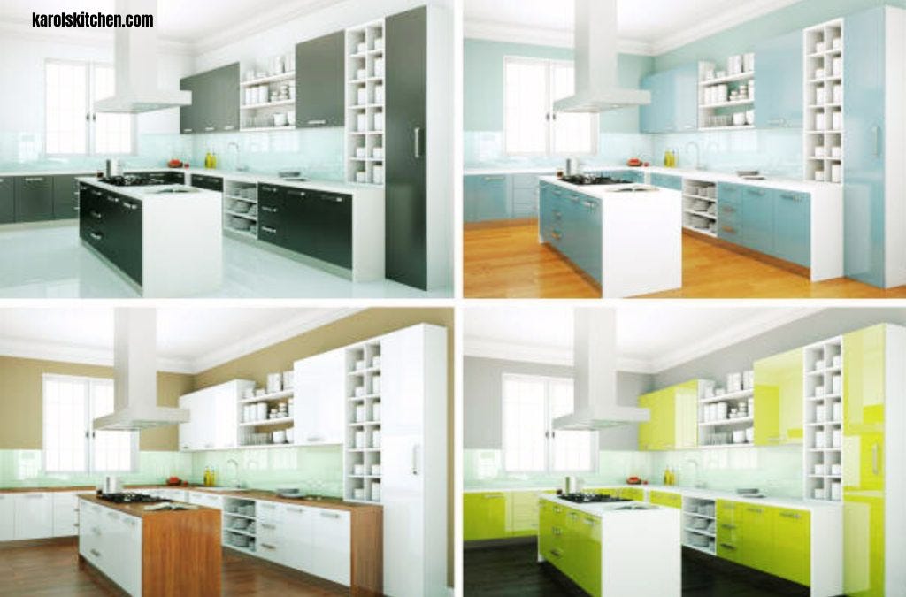 High gloss kitchen cabinets deals