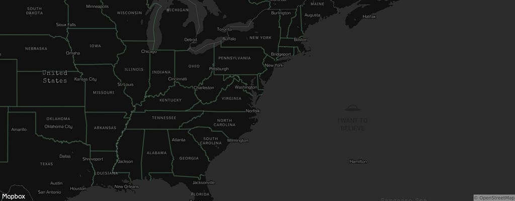 Explore the X-Files | by Mapbox | maps for developers