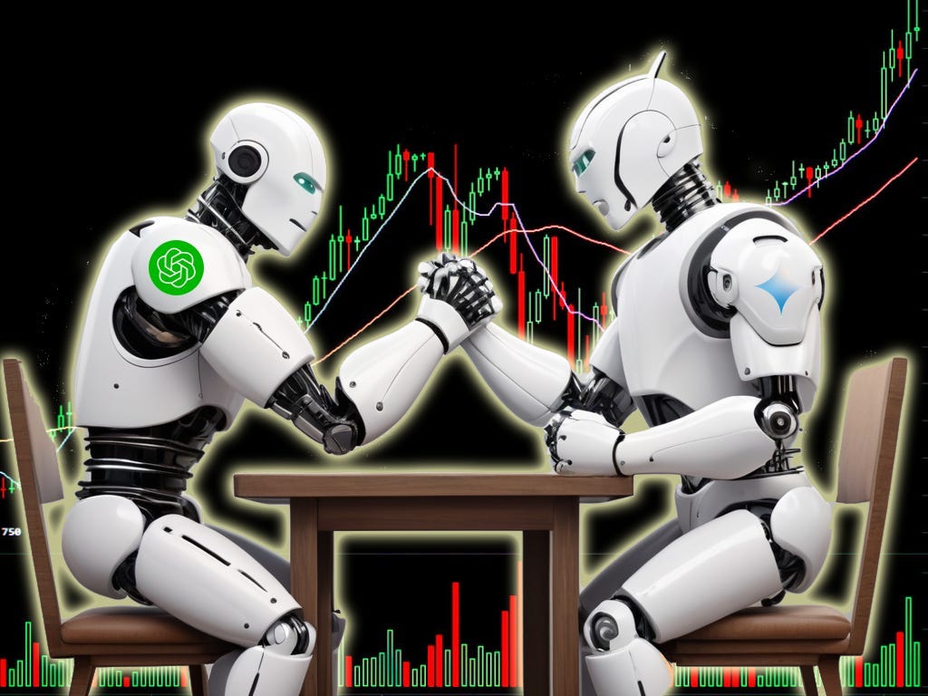 ChatGPT vs Gemini Crypto Portfolio: 4 Months Later | by Alex Joonto | 𝐀𝐈  𝐦𝐨𝐧𝐤𝐬.𝐢𝐨 | Medium