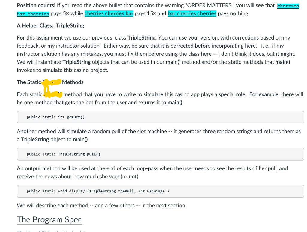 Slot Machine Java Code While/for Loops by domecasino Medium