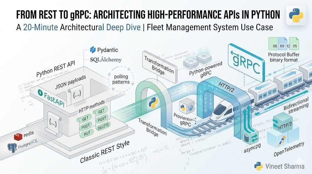From REST to gRPC: Architecting High-Performance APIs in Python