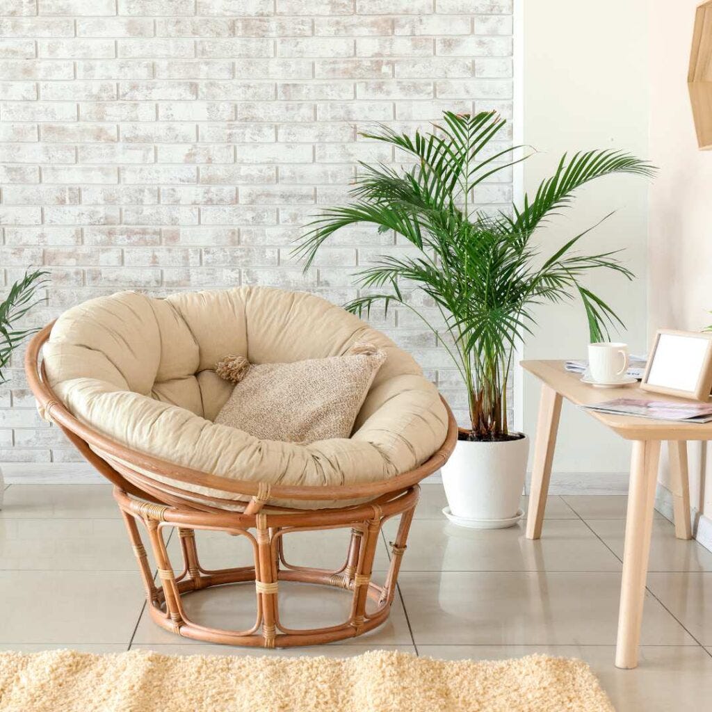 How to Get Comfort The Papasan Chair Secret by One Life Design