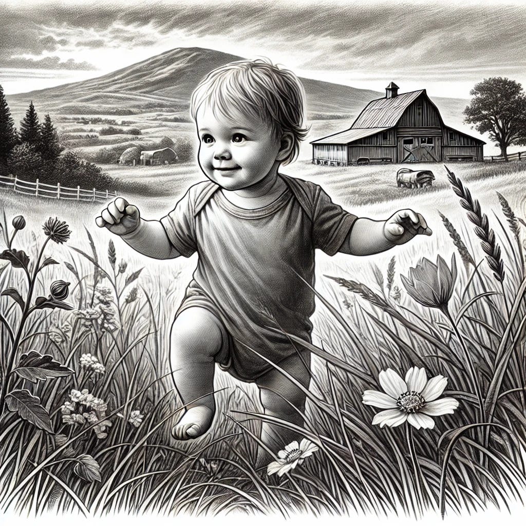 “Baby steps” from ChatGpt (DALL-E3)