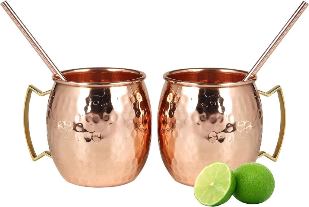 The Health Benefits of Drinking From Copper Cups by Labrish Dec