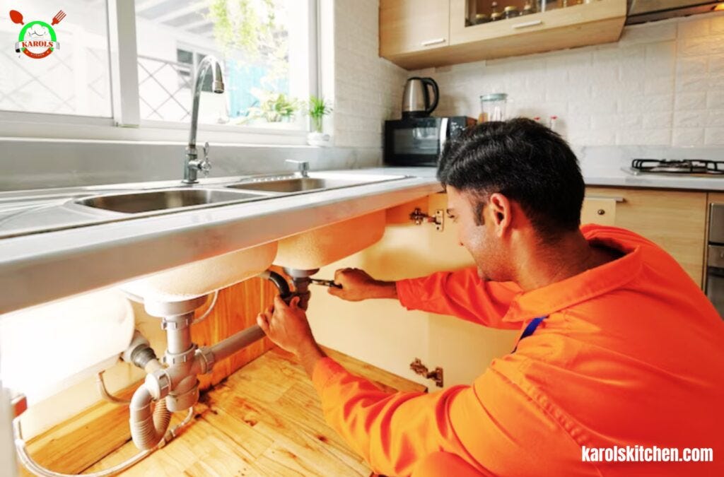 How To Fix Airlock in Kitchen Sink Drain by Karolskitchen Medium