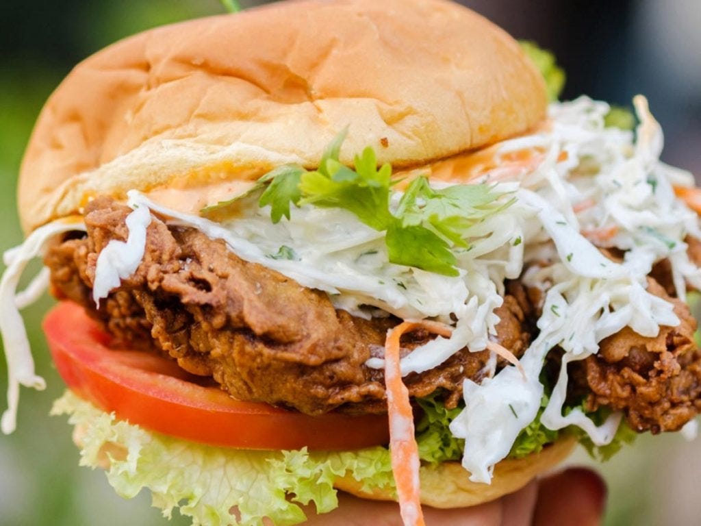 EZ Fried Chicken Sandwich
