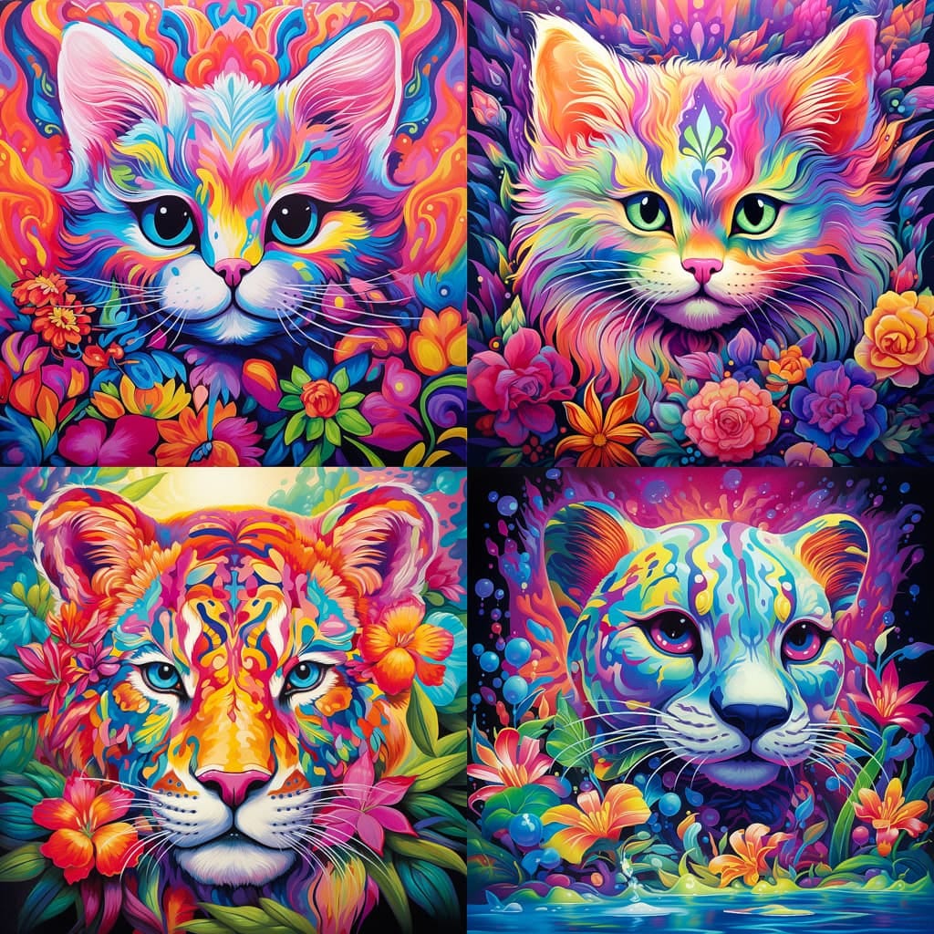 Dive into the Whimsical World of Lisa Frank with Artvy.AI! 🌈✨, by  Artvy.ai, Nov, 2023