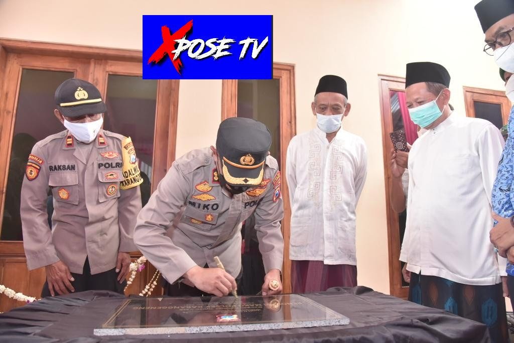 Peresmian Renovasi Mapolsek Karanggeneng di sertai Penyerahan Mobil Ambulance