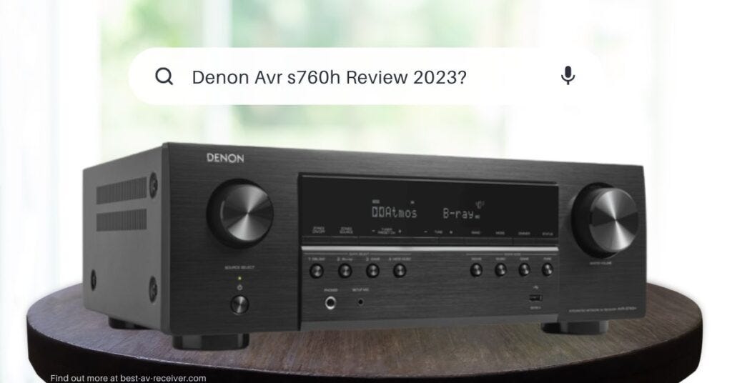 Denon Avr s760h 7.2ch 8k Av Receiver Review | by Bestavreceiver | Medium
