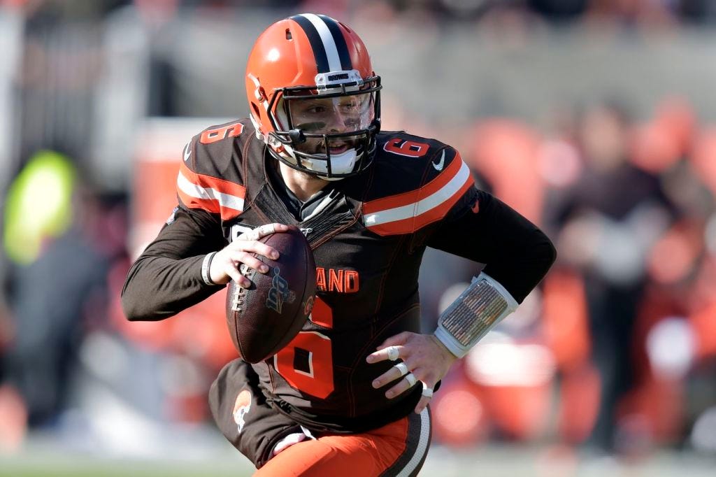 WATCH: Baker Mayfield hits tight end David Njoku for 71-yard touchdown - On3