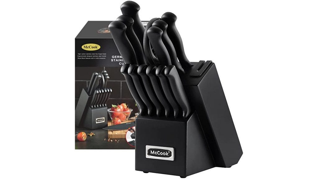 McCook MC21B Knife Sets Review. SEE THE PRICE ON , by KitchenVS
