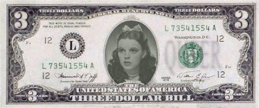 The 3 Dollar Piece, a Unique Money, by Regia Marinho