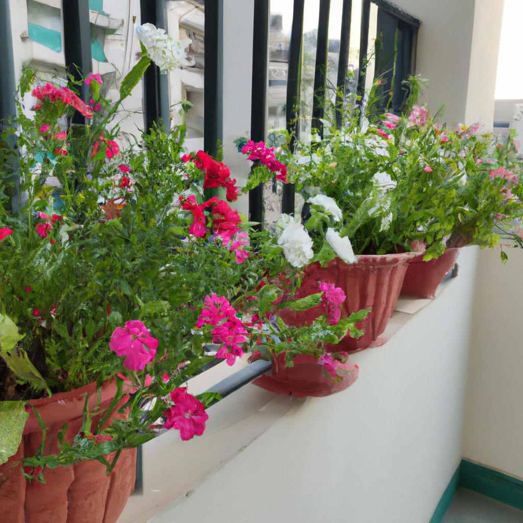 The Best Flowers for a Balcony Garden by SeedBaba Medium